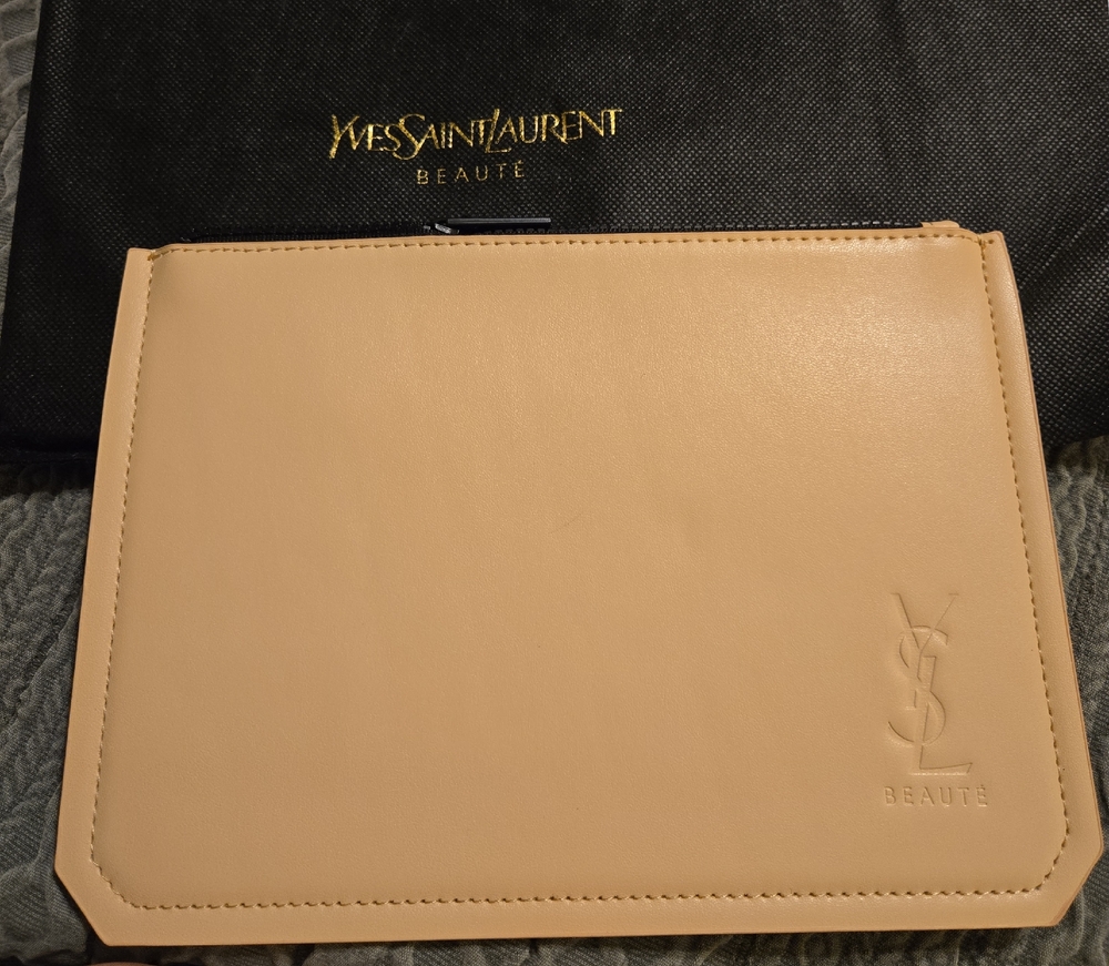 Yves Saint Laurent Cream Pouch
